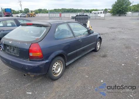 1997 Honda Civic Cx from USA, damaged, VIN 2HGEJ6320VH122798